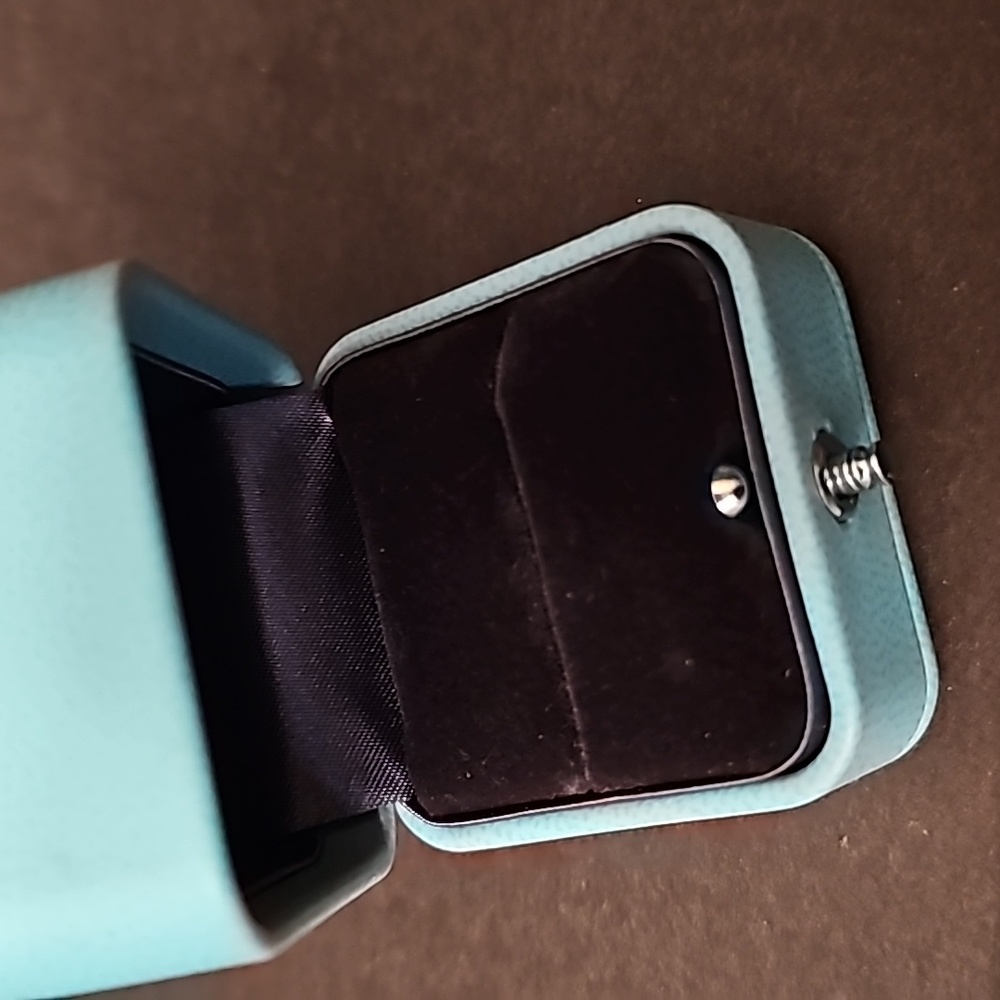 Tiffany & Co. Spring Loaded Leather Ring Box - Picture 7 of 7